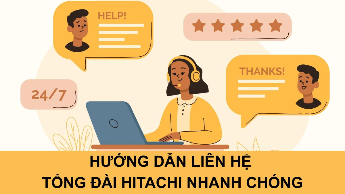 Tổng đài bảo hành tủ lạnh Hitachi chính hãng mới 2026